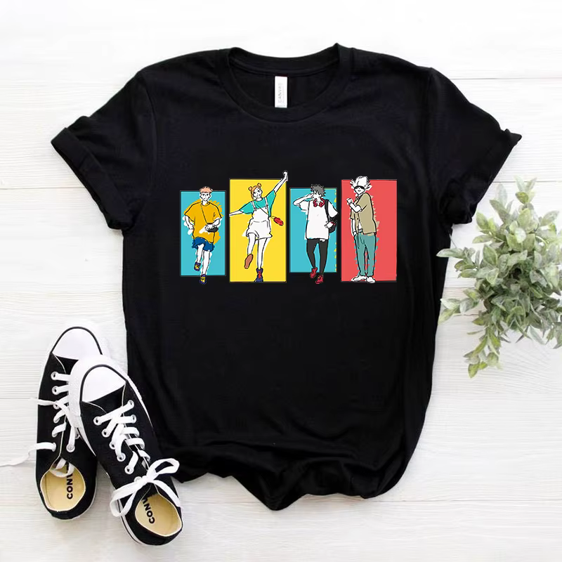 Manga japonais Gojo Satoru T-shirt haut pour femme Jujutsu Kaisen Anime