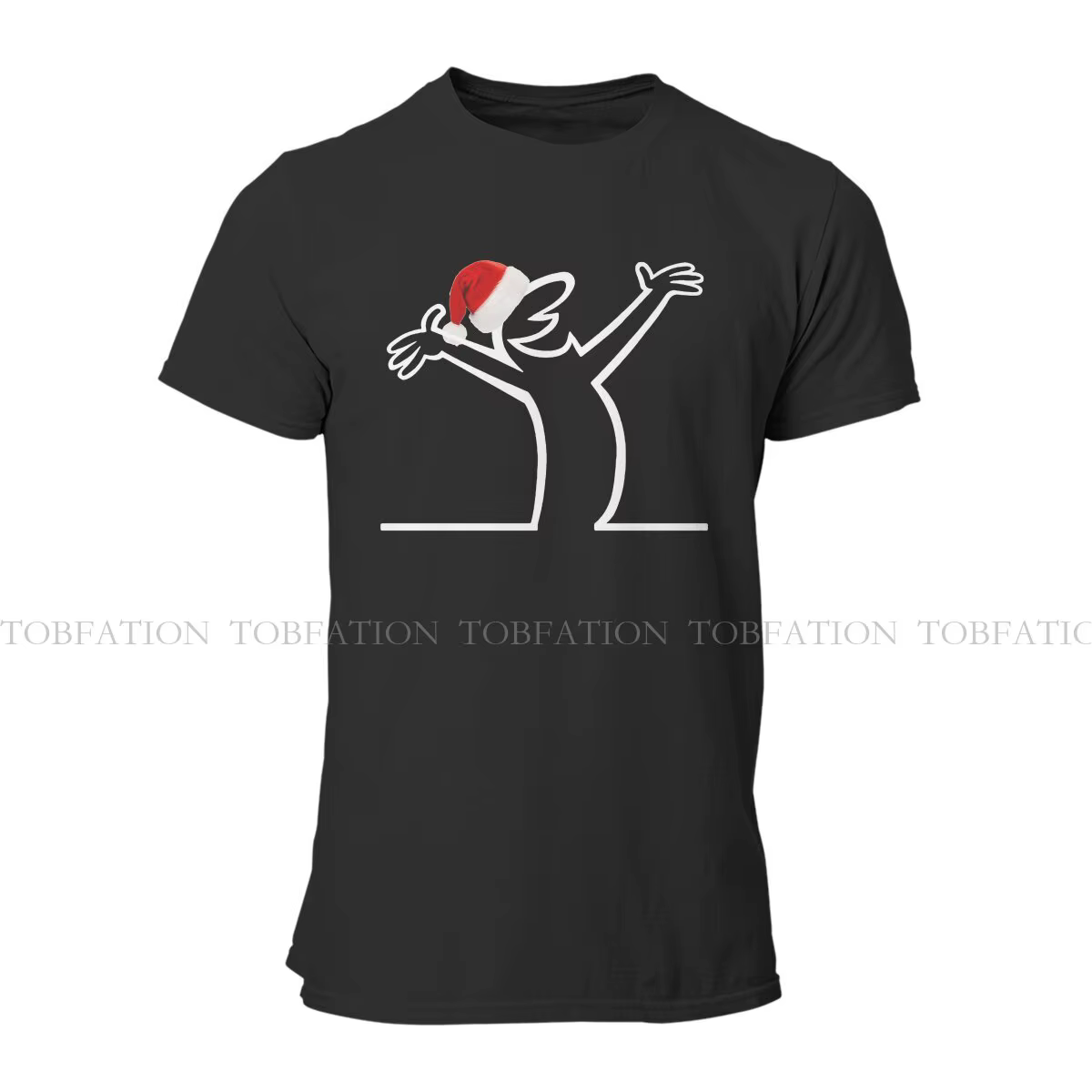 T-shirt de Noël La Linea The Line pour hommes
