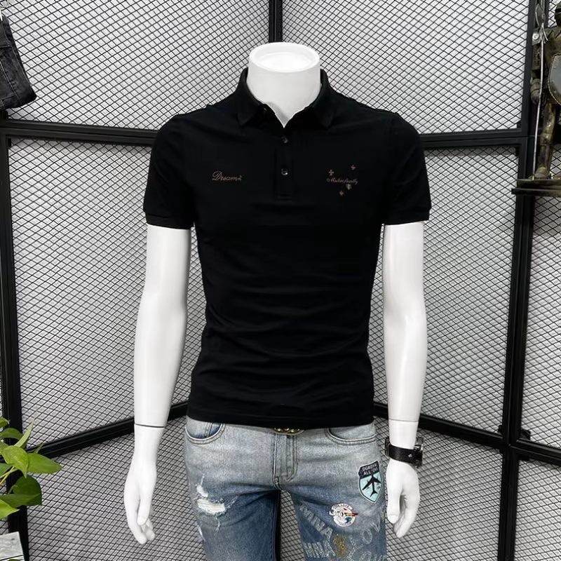 T-shirt Slim avec col pour homme