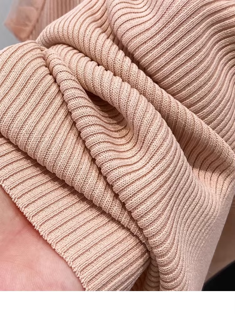 Maillot de corps tricoté fin pour femmes