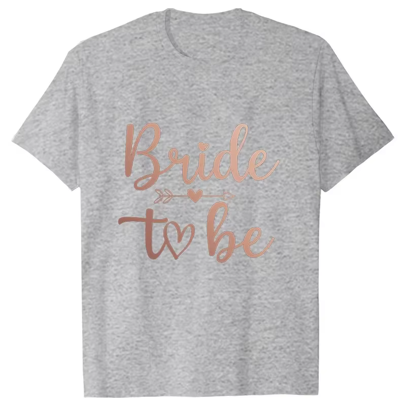 T-shirt Demoiselle d'honneur Team Bride Blanc Noir – Hauts pour Mariage