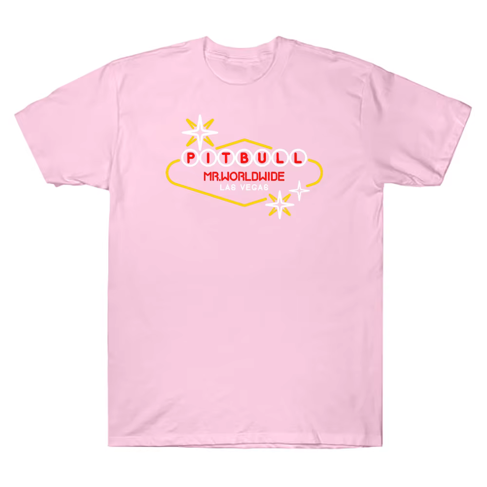 Rappeur Pitbull Vegas signe t-shirt Rap Hip Hop musique T-shirts femmes hommes coton surdimensionné vêtements été confortable col rond hauts