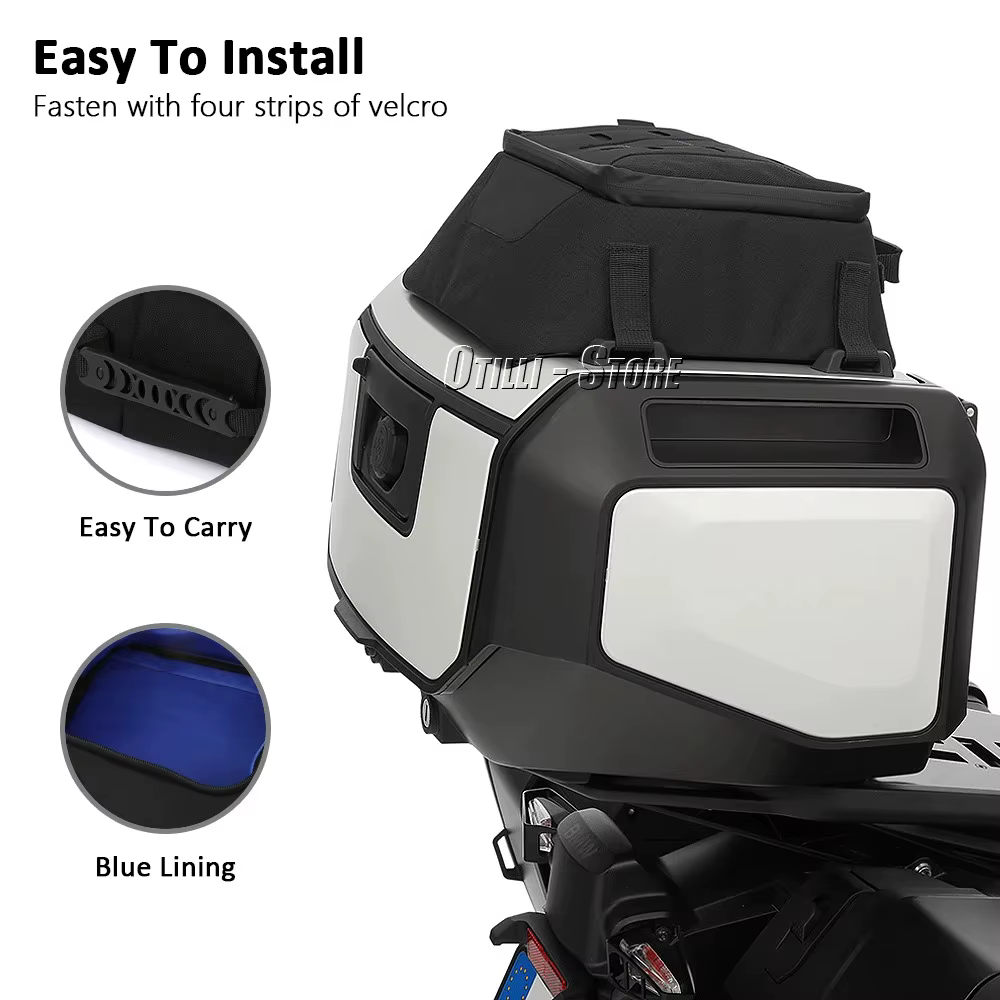 Sacoche supérieure de moto 2023-2026 2025 pour Topcase Vario, sacs à outils amovibles et étanches pour BMW R1300GS R 1300 GS R1300gs Adventure