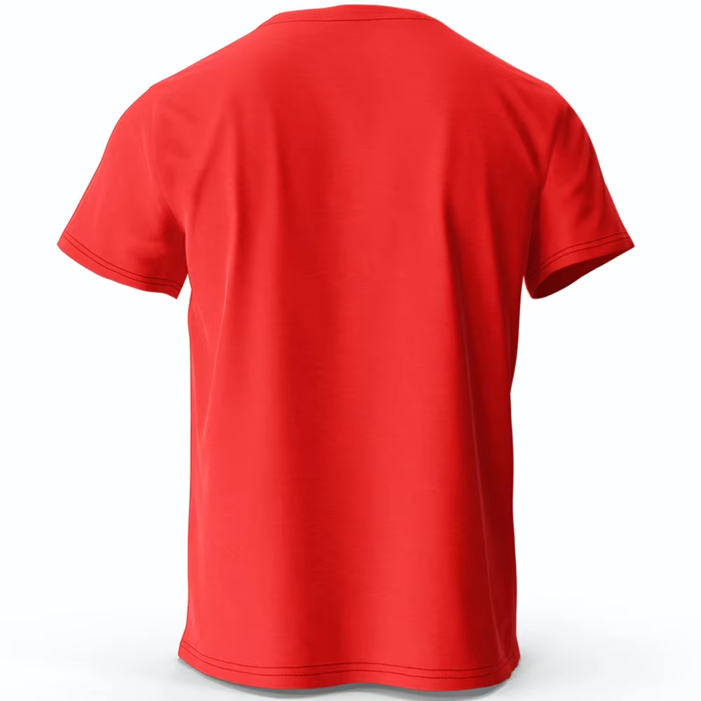 T-shirt animal fantaisiste peint à la main 100 % coton - Style dessin animé mignon