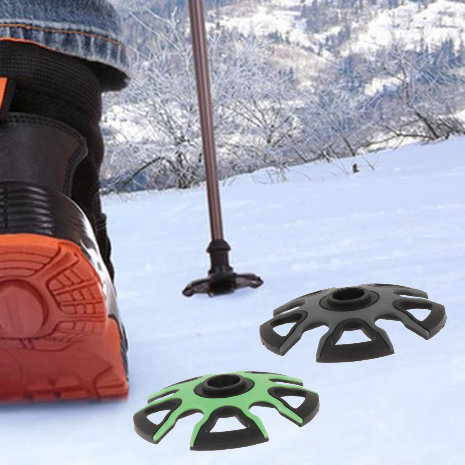 Canne de randonnée panier à neige bâtons de marche protecteur de pointe diamètre extérieur 9 cm paniers de poteau de Ski