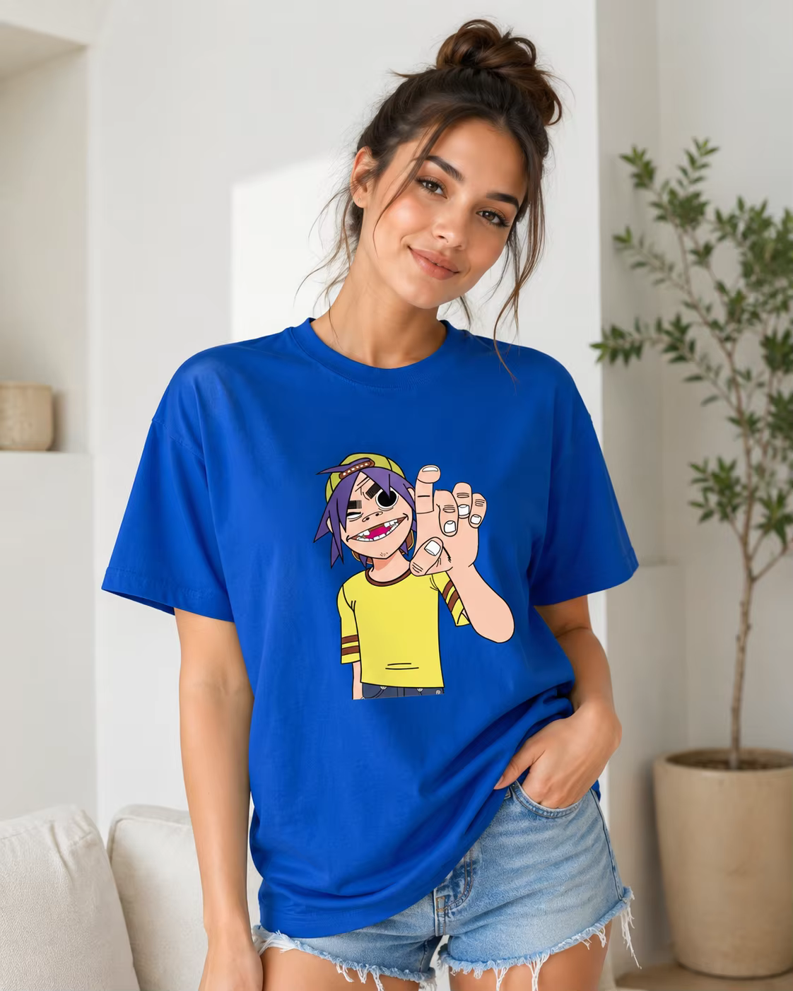 T-shirt avec motif The Teenage Gorillaz