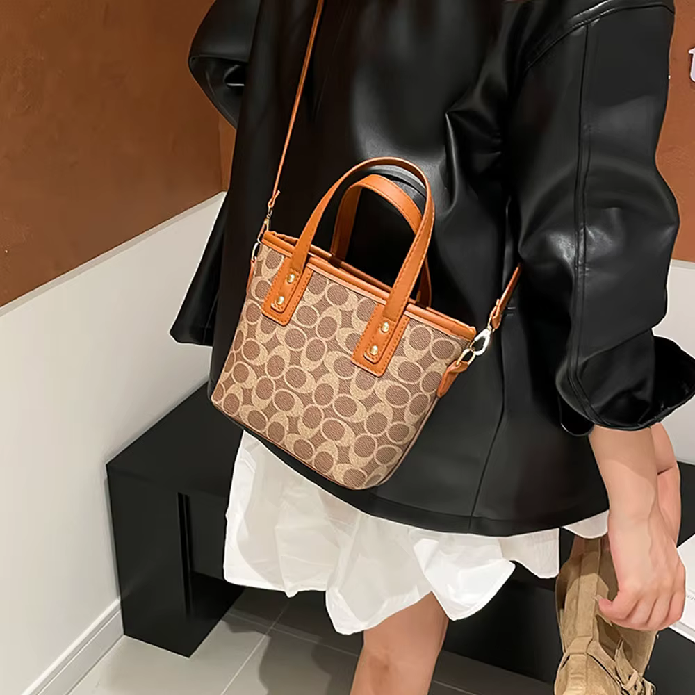 Sac à main Texture tendance pour femmes, nouvelle mode automne 2025, sac à bandoulière édition coréenne Instagram, sac seau