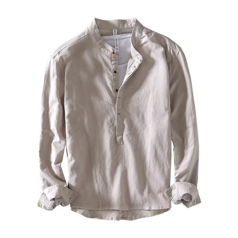 Polo à manches longues pour homme