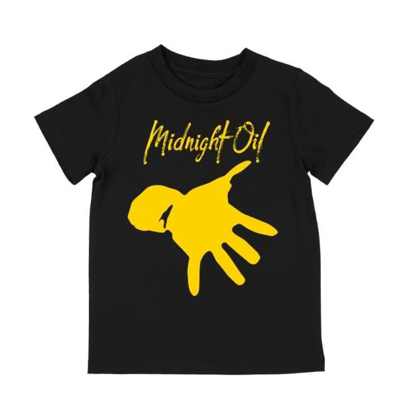 Midnight Oil Band For Fan T-shirt noir pour hommes, toutes tailles, AH633