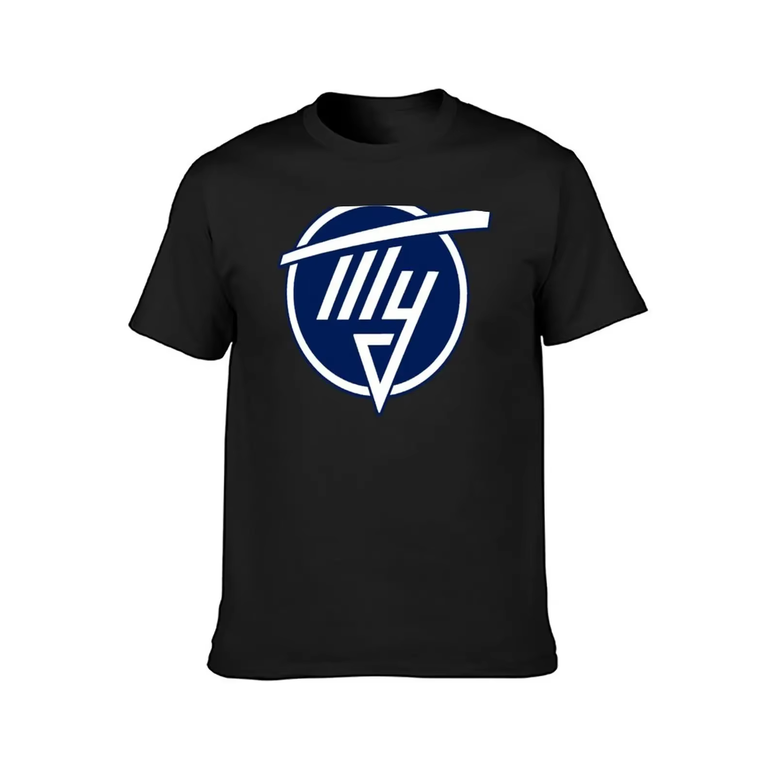 T-shirt à manches courtes avec logo d'avion Tupolev pour hommes