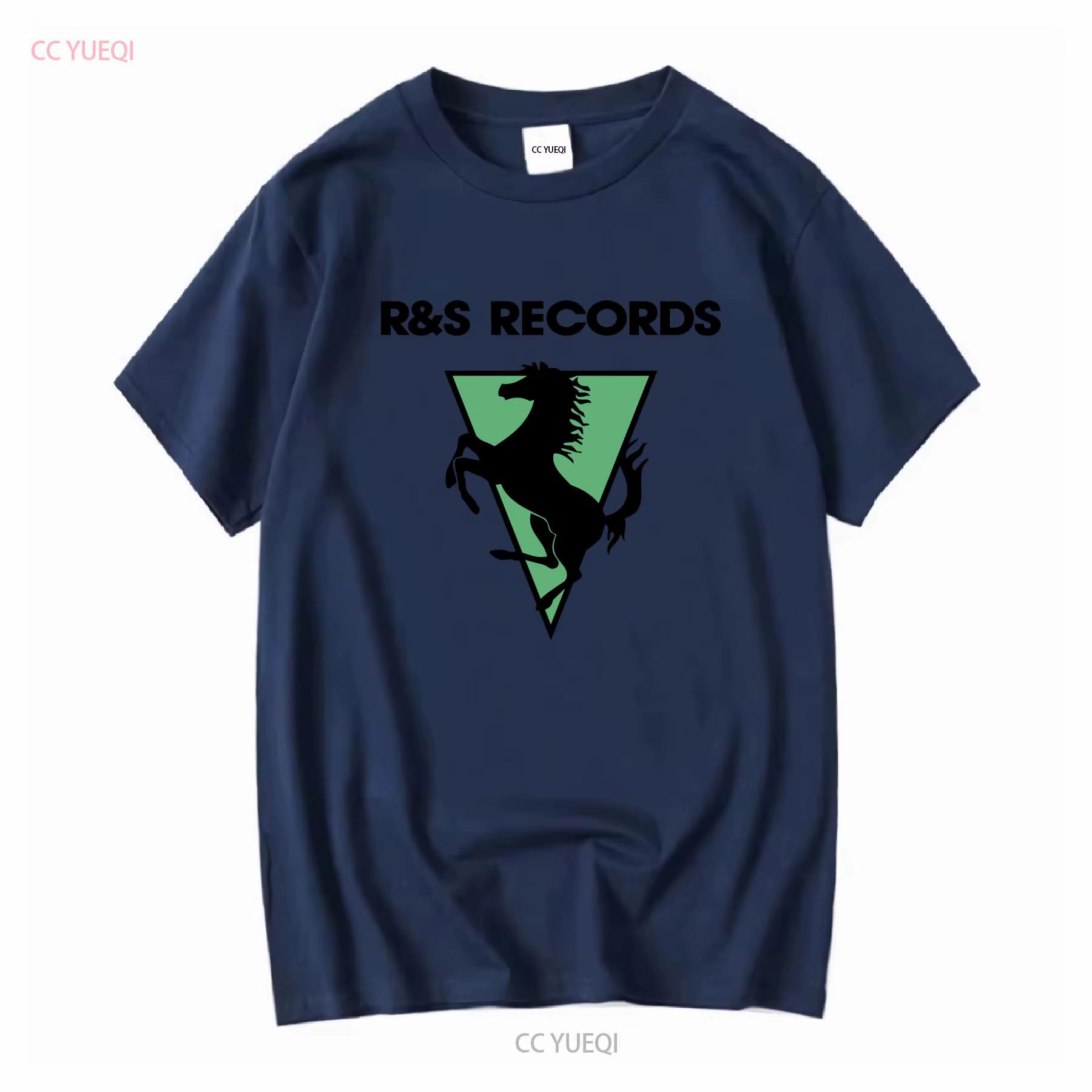 R S Records T-shirt Vintage House Music à manches longues ou courtes