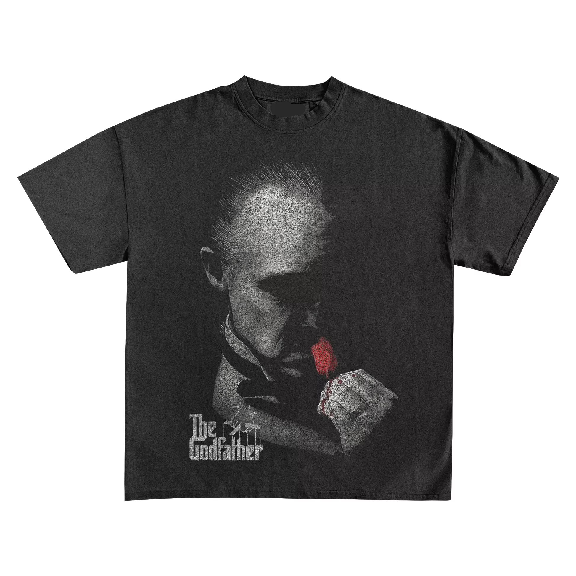 T-shirt rétro Le P教父 Don Vito Corleone pour hommes et femmes