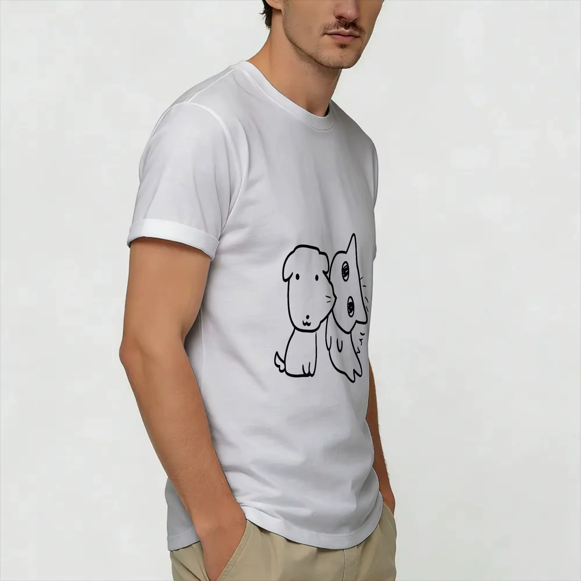T-Shirt à manches courtes pour hommes