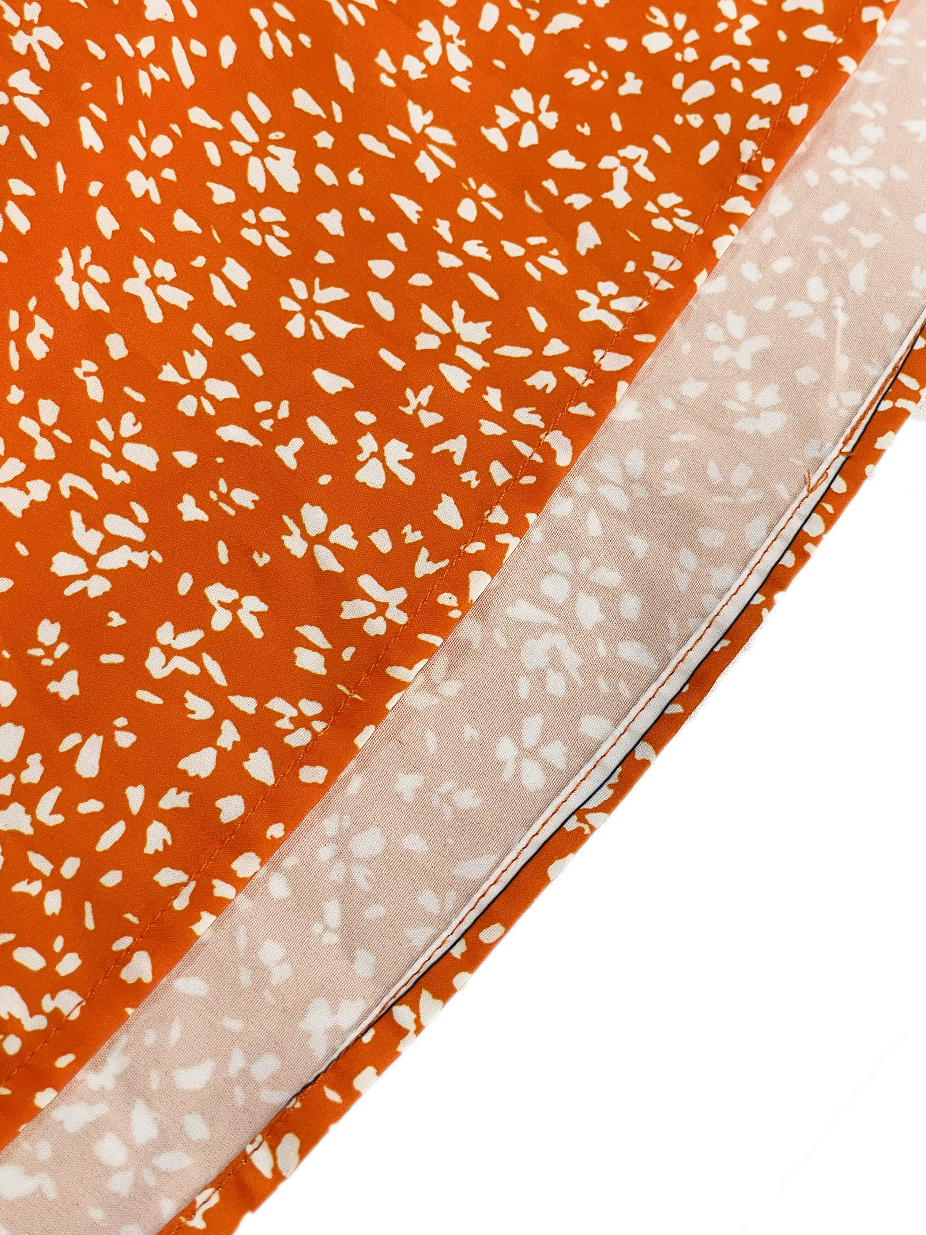 Robe à manches papillon à imprimé floral
