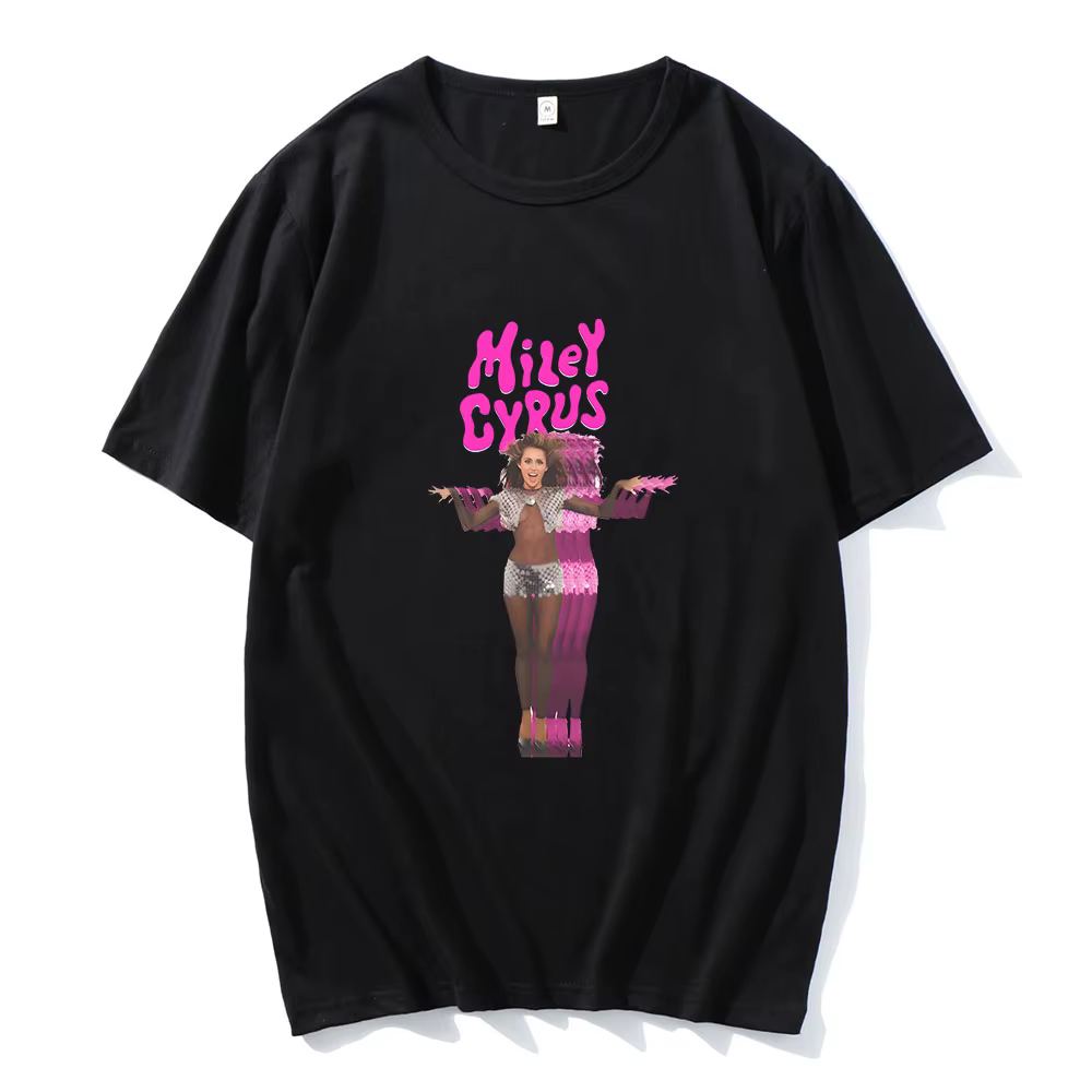Miley Cyrus T-shirt coton haute qualité été