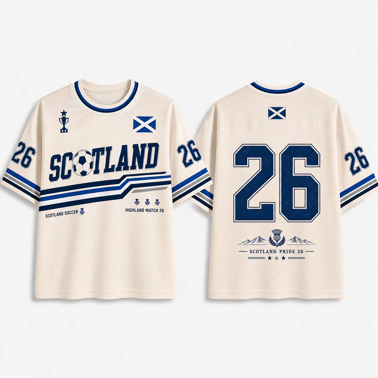 Maillots de football rétro multi-nations