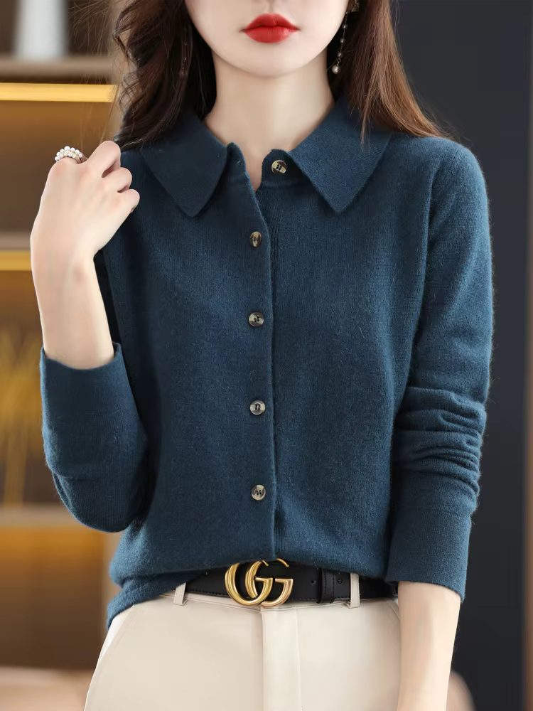Pull en laine mérinos pour femme