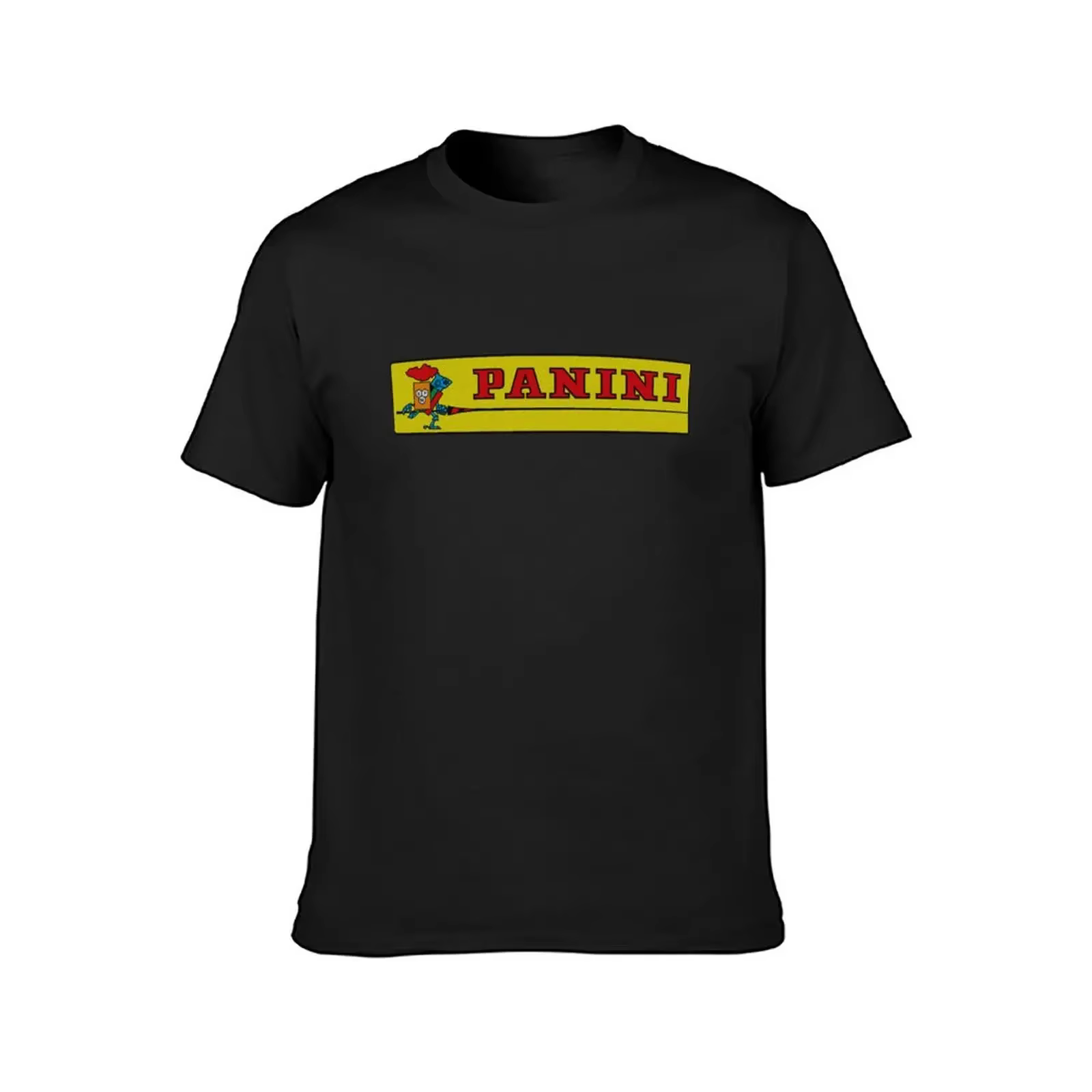 T-Shirt Blanc avec Logo Panini pour Homme