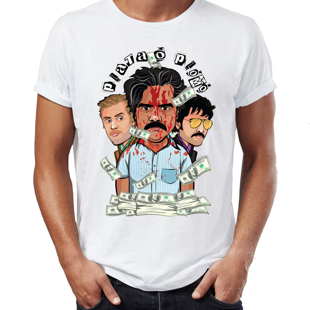 Offre spéciale nouveau T-shirt pour hommes Pablo Escobar Medellin Scarface