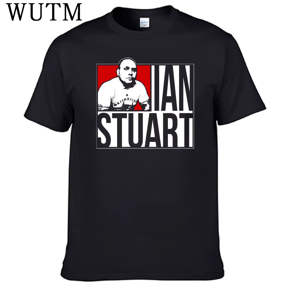 Ian Stuarts t-shirt 100% coton hommes chemise