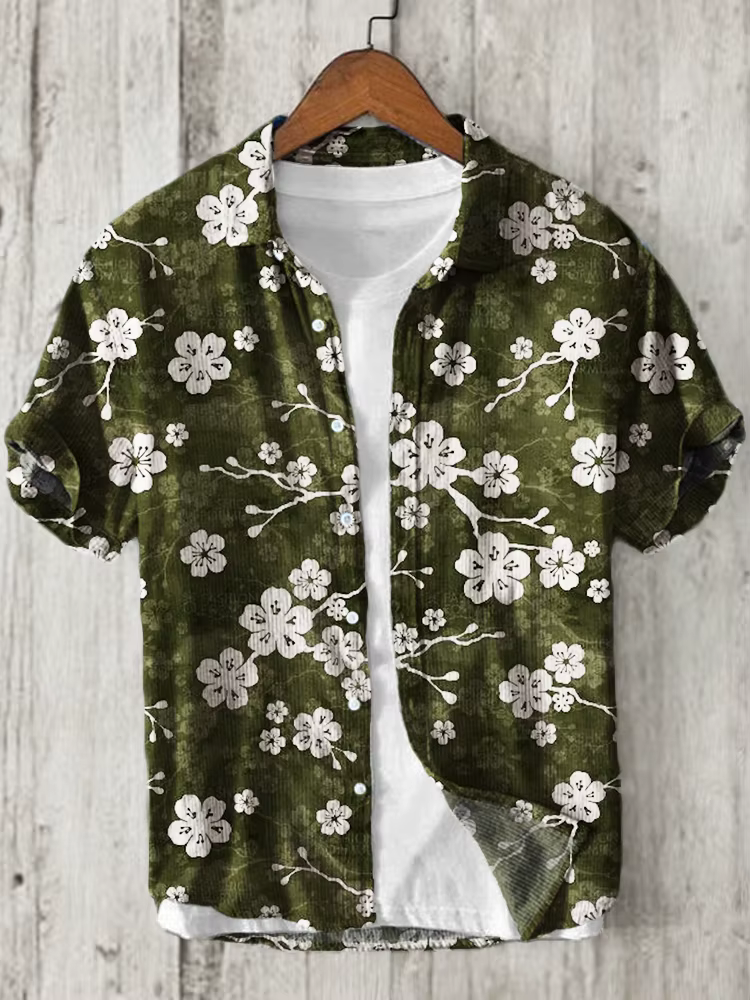 Chemise en lin pour hommes