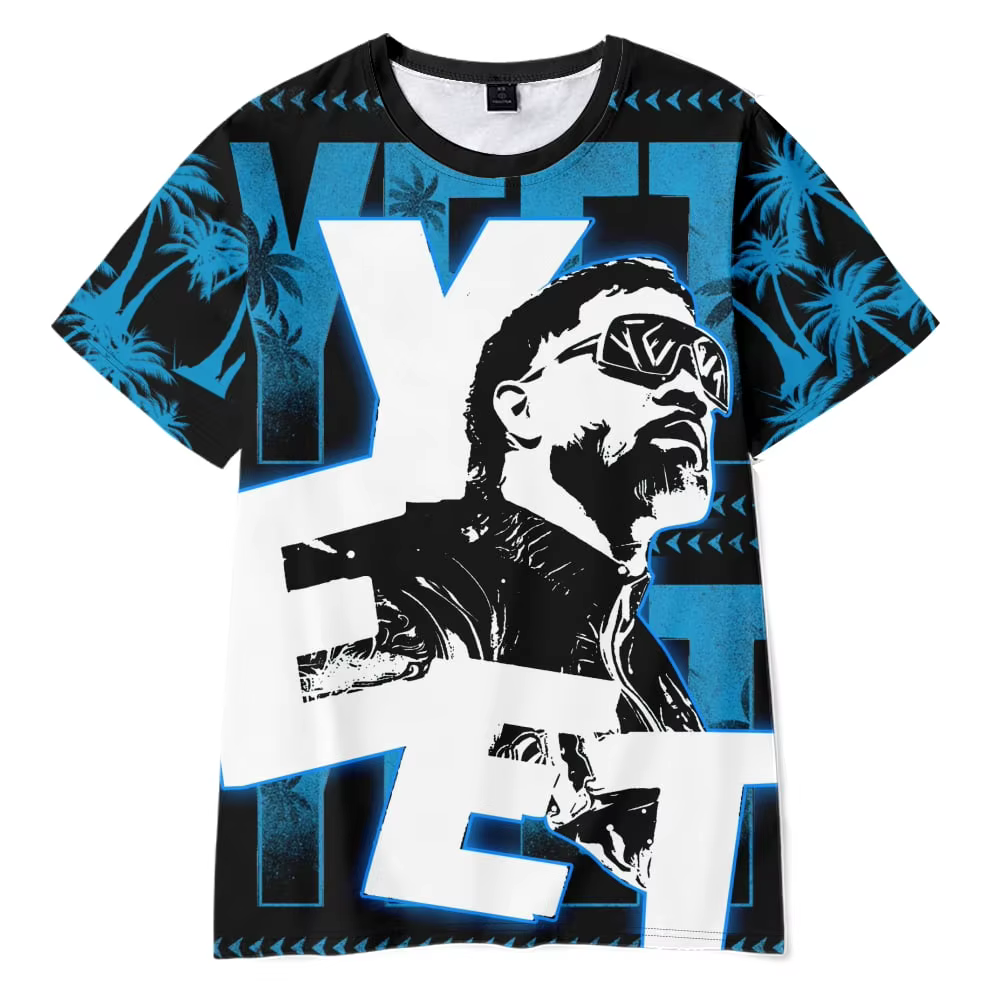 Lutteur hommes T-shirt Jey Uso Yeet 3d impression