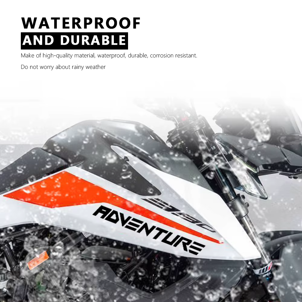 Autocollant de moto autocollant étanche pour 390 Adventure 790 890 950 990 1050 1090 1199 1290 Super Adventure R accessoires autocollants