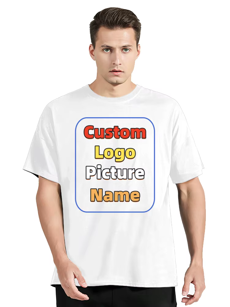 Photo personnalisée T-Shirt cadeau personnalisé hommes