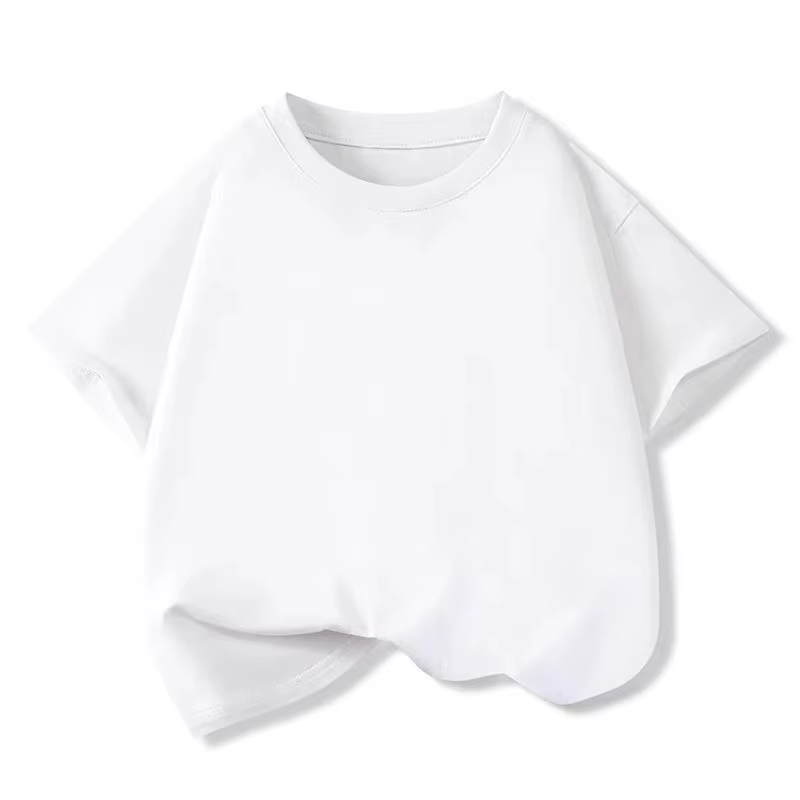 T-shirt d'été en coton doux pour garçons