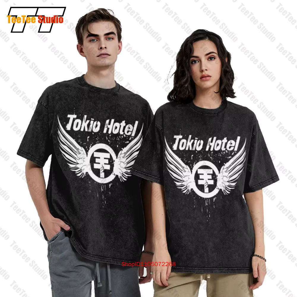 Tokio Hotel rétro Vintage T-Shirt surdimensionné Tom Kaulitz pull OXOD