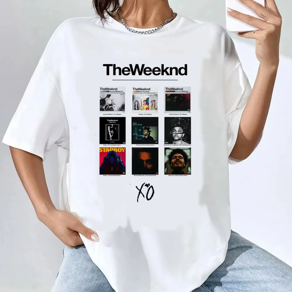T-shirt imprimé The Weeknd