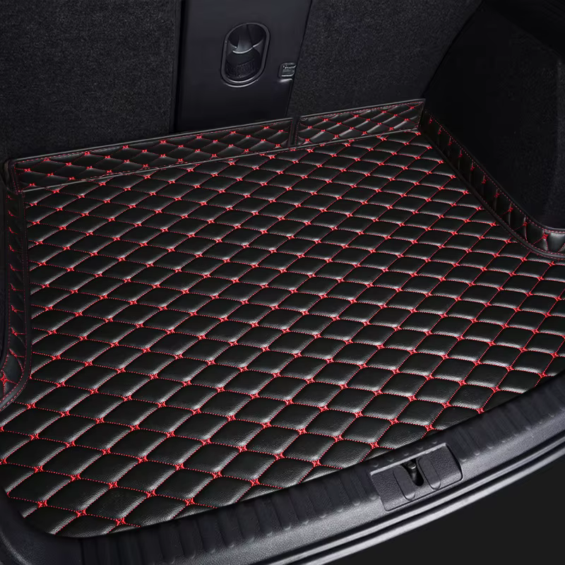 Tapis de coffre de voiture personnalisés en cuir PU, pour Volkswagen VW Polo 2019-2022 2014-2018 2011-2013 2006-2010, accessoires de voiture