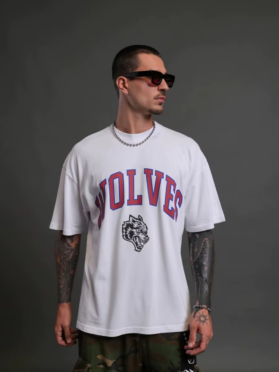 DARC SPORT T-shirt imprimé rétro pour homme – Coupe ample