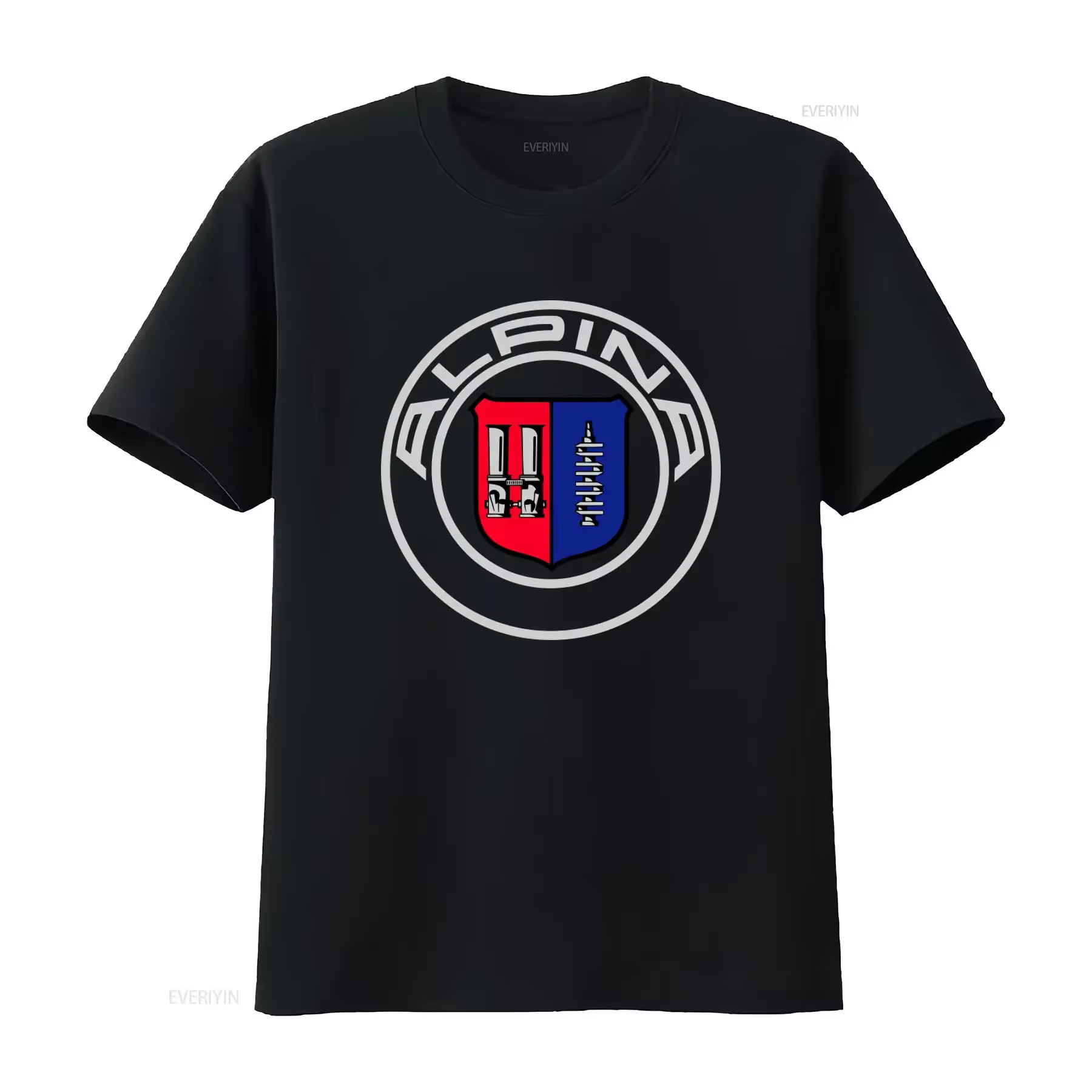 T-shirt ALPINA LOGO noir