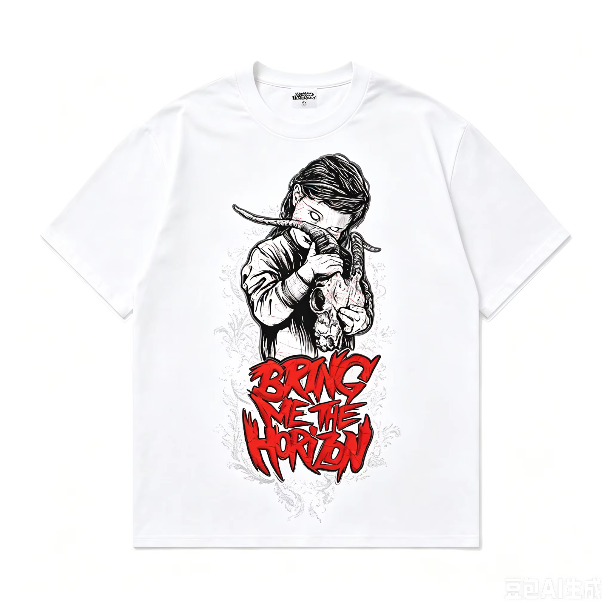 Bring Me The Horizon Count Your Blessings Goat Girl T-shirt 100% coton pour hommes et femmes