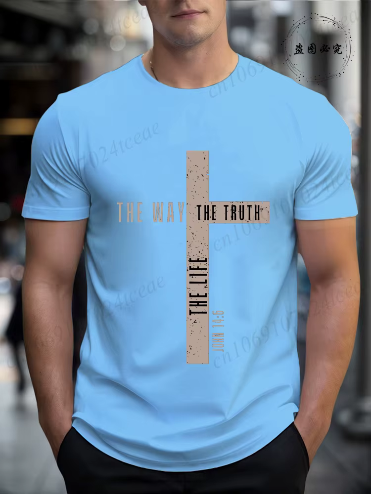 T-shirts pour hommes « Jésus est roi »