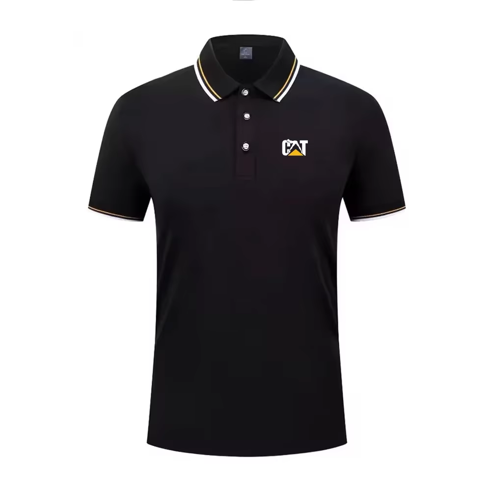 Nouveau Polo Homme 2026 Couleur Unie Manches Courtes Boutonné Col Revers Léger Streetwear Sport Décontracté