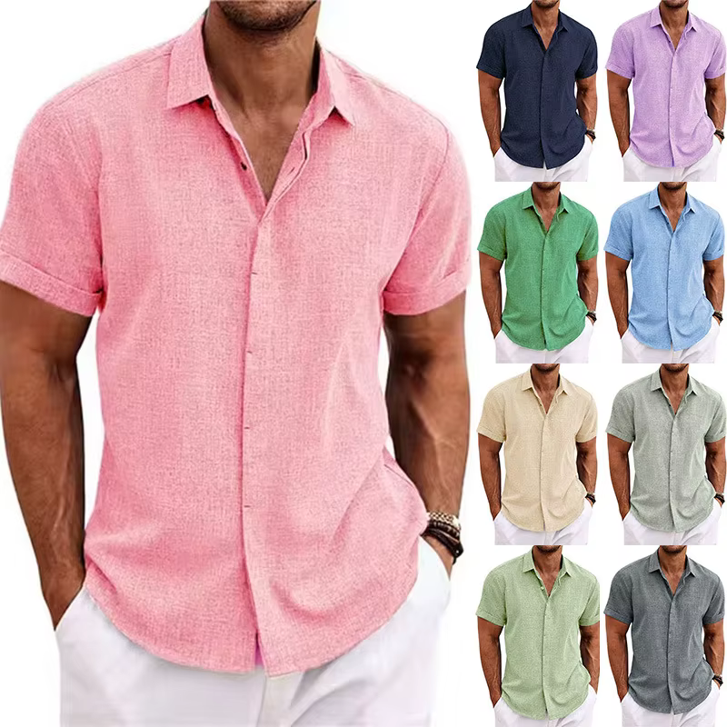 Chemise décontractée ample pour homme 2026
