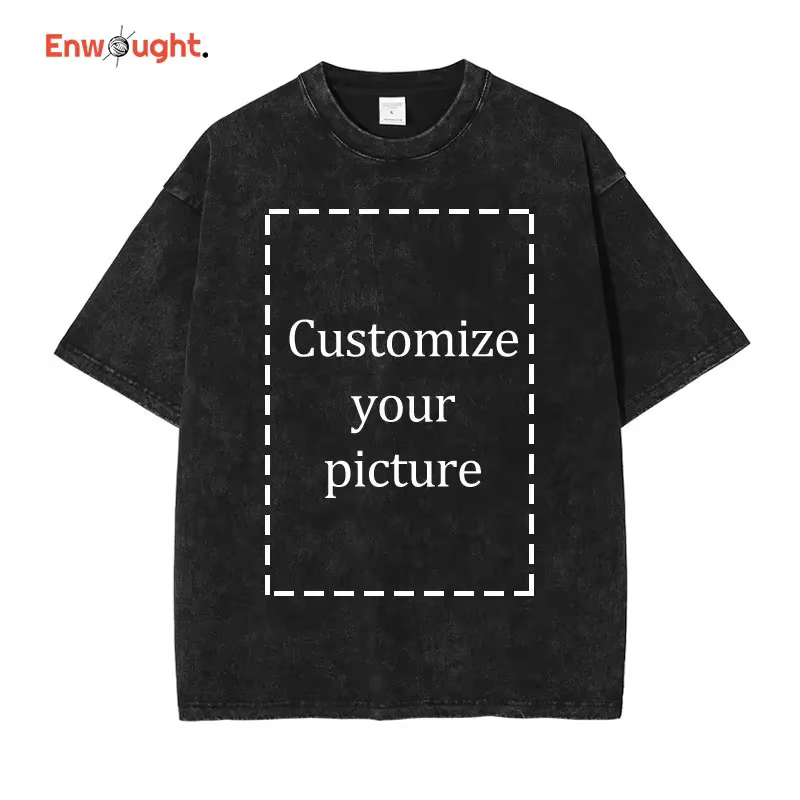 T-Shirt Vintage à Manches Courtes pour Homme et Femme