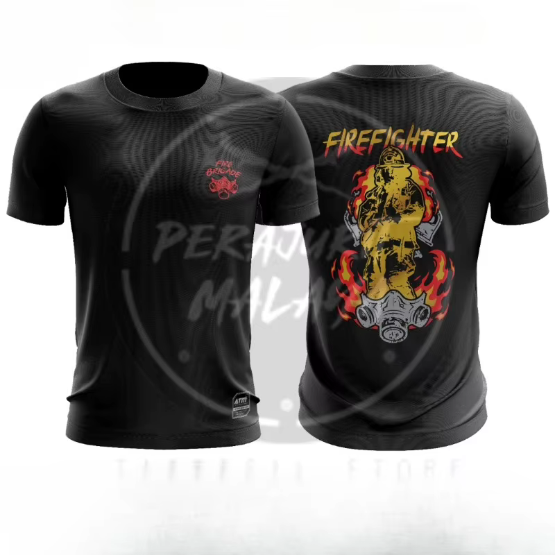 T-shirt à manches courtes pour homme 100% coton noir