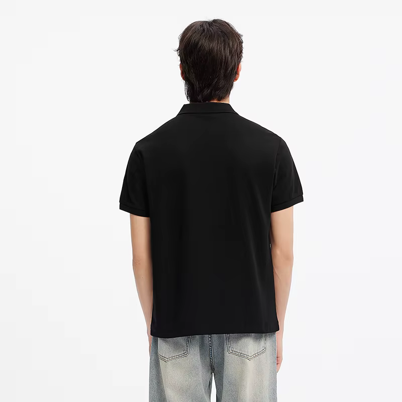 Polo Homme Semir Anti-Transpiration Couleur Unie Manches Courtes T-Shirt Été 2025 Nouvelle Collection Coupe Slim pour Tenue Active