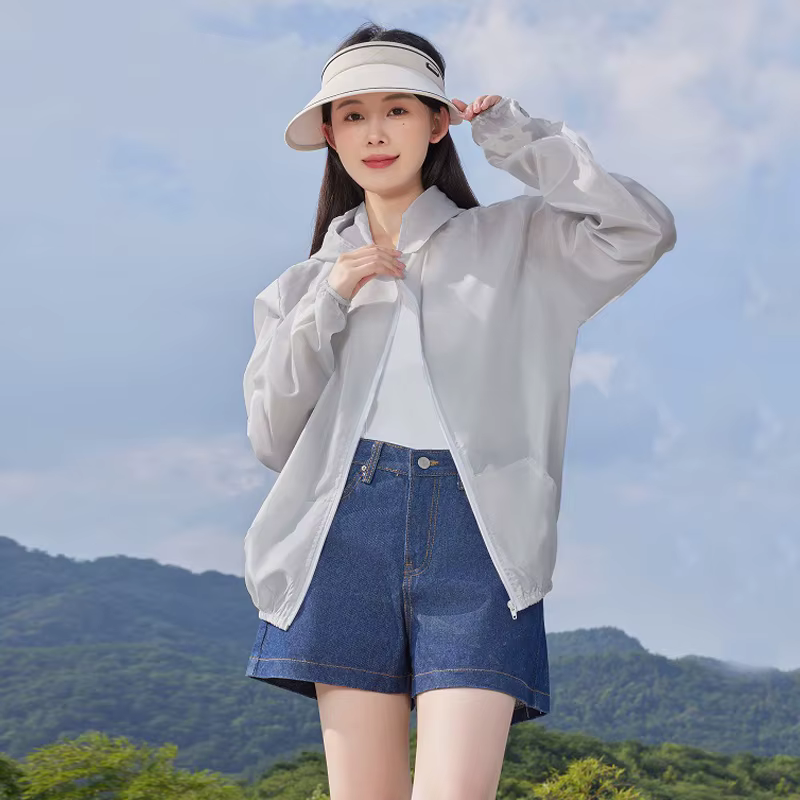 Manteau de protection solaire anti-UV pour femme