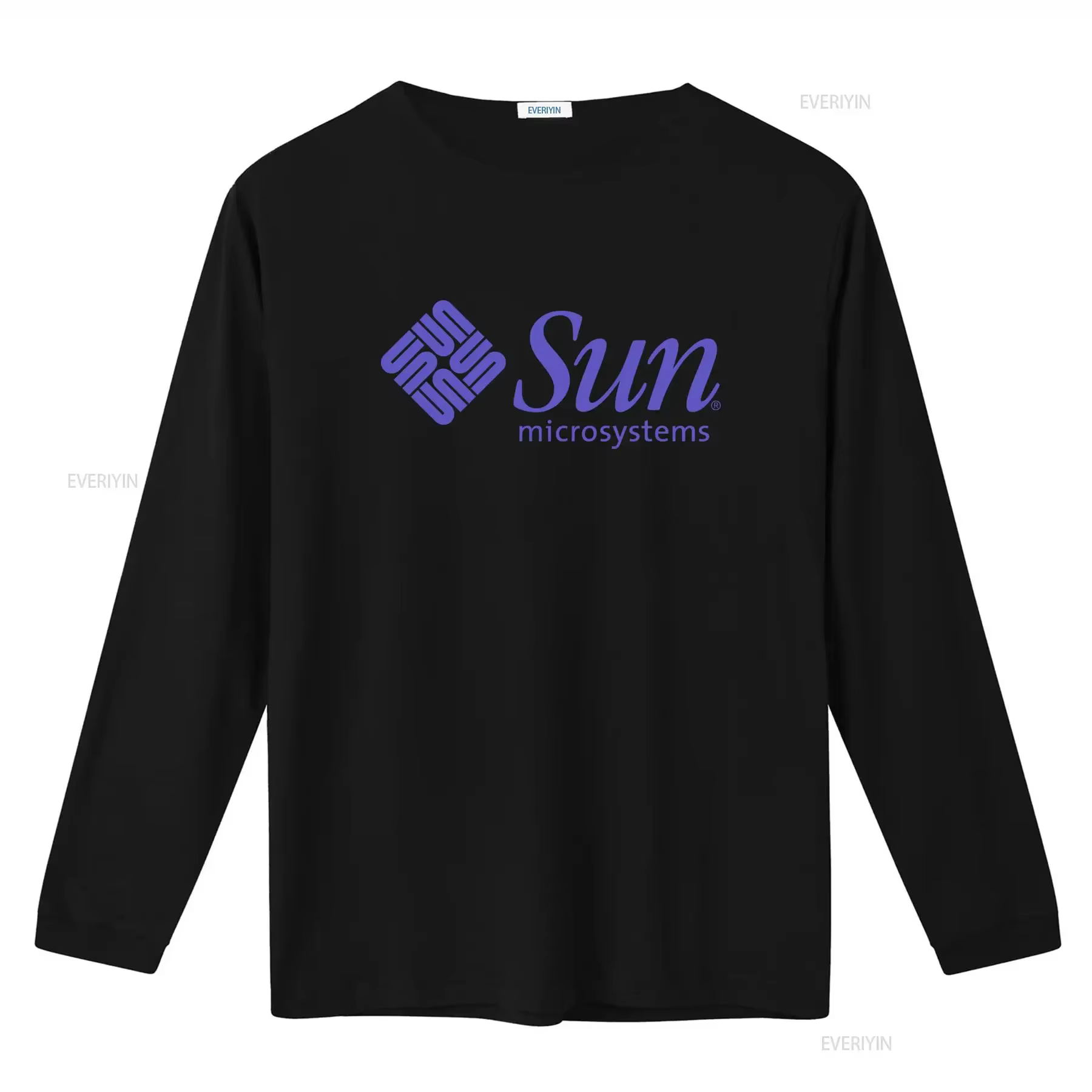 T-shirt blanc pour homme de Sun Microsystems avec logo imprimé