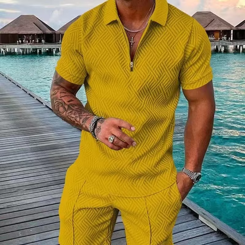 Hawaii nouveau costume Polo pour hommes mode
