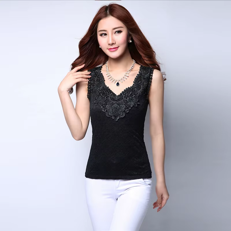 Chemise sans manches pour femmes