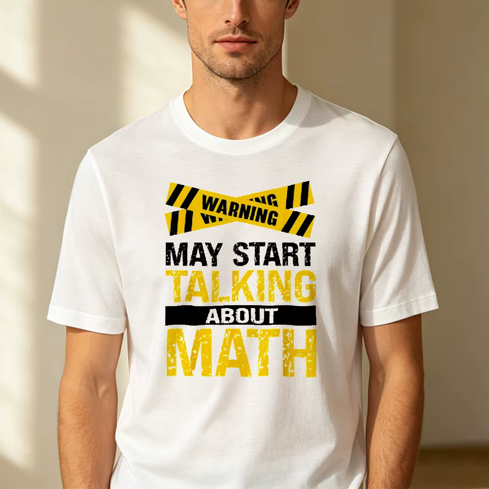 T-shirt graphique pour les amateurs de mathématiques