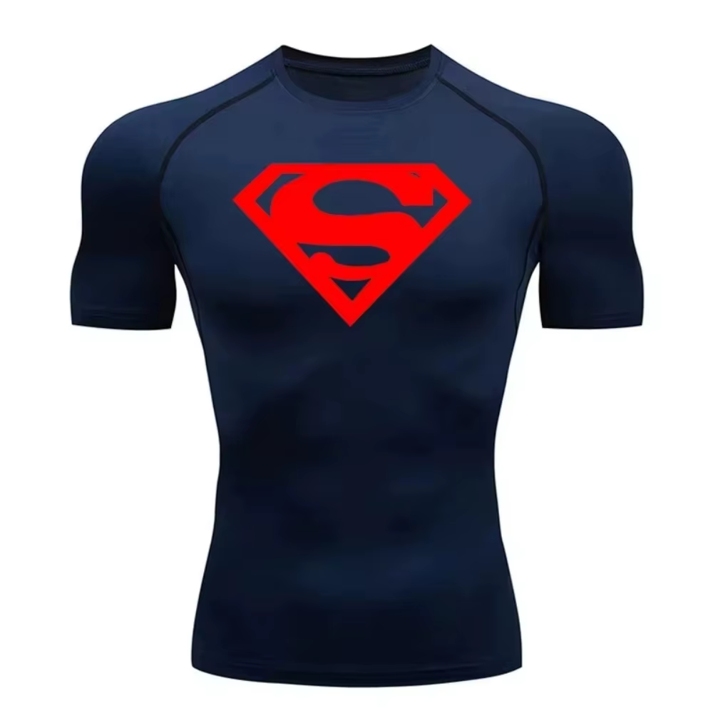 T-shirt de compression sportif pour homme