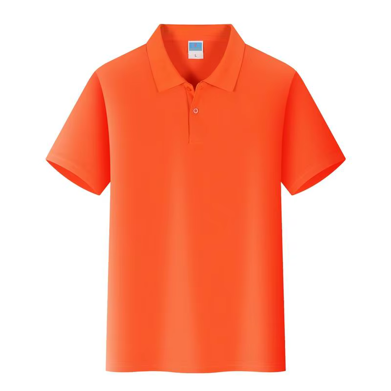 Polo à revers unicolore coloré style streetwear sportif pour hommes et femmes