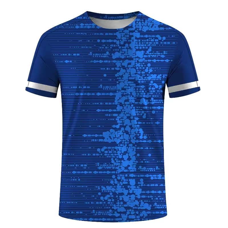 Mode Simple sport T-shirts pour hommes été en plein air à manches courtes 3D imprimé T-shirts décontracté en vrac course Fitness T-shirts hauts