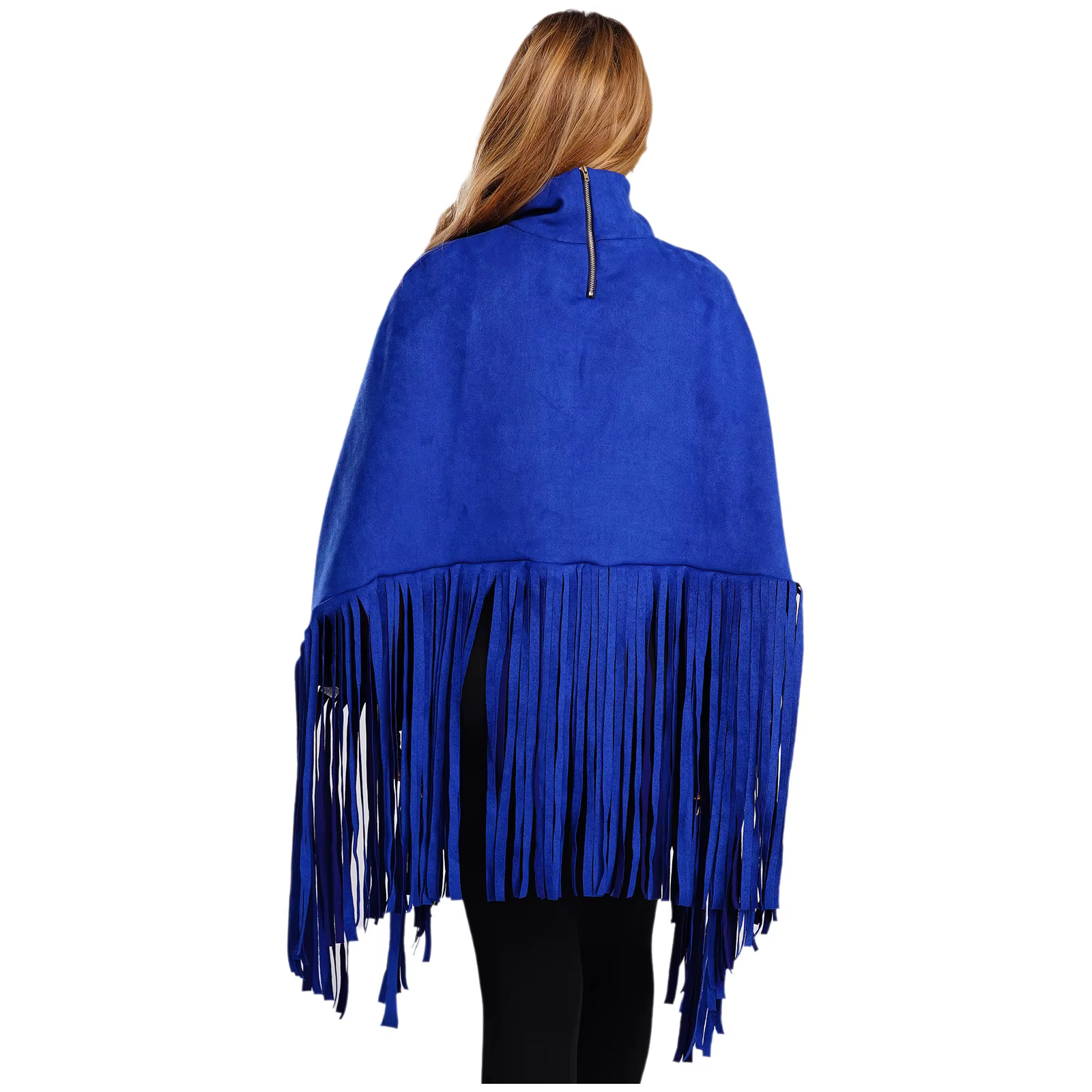 Pull rétro en Faux daim pour femmes